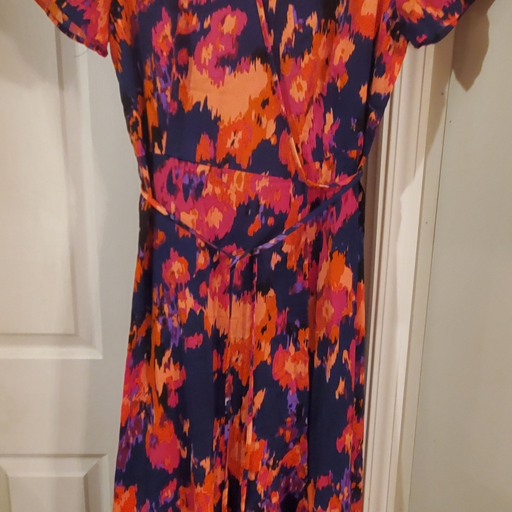 Vibrant High Low Dress